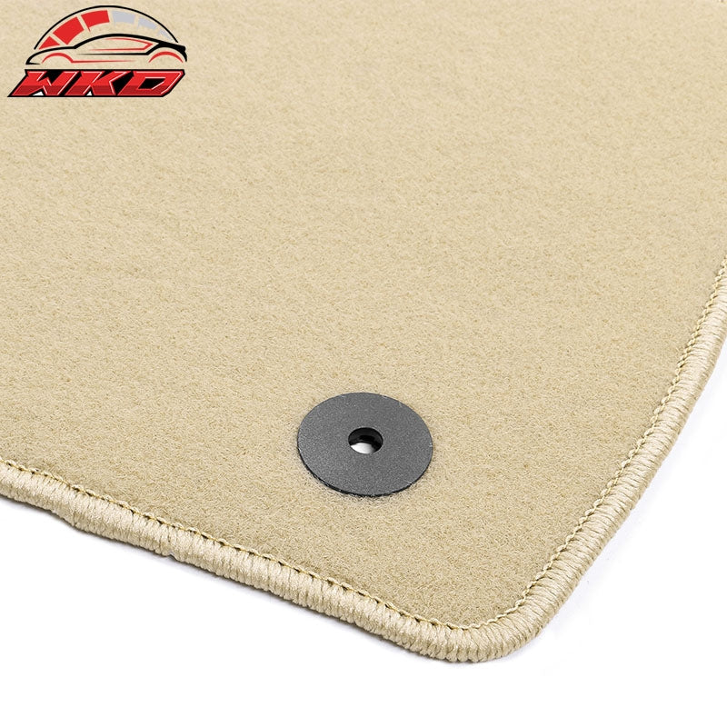 Fits 15-19 Ford Explorer Beige Nylon OE Fitment Floor Mats Carpets 4PC Set