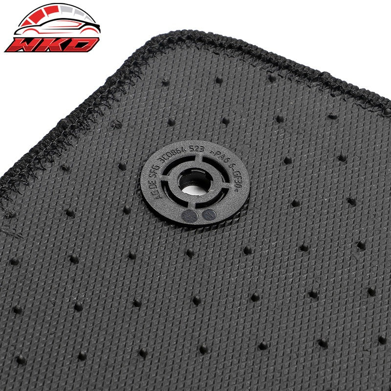 Fits 15-19 Ford Explorer Black Nylon OE Fitment Floor Mats Carpets 4PC Set