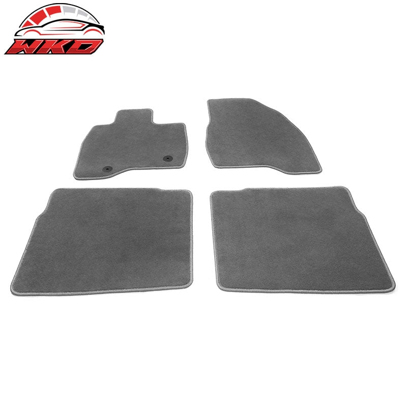 Fits 15-19 Ford Explorer Gray Nylon OE Fitment Floor Mats Carpets 4PC Set