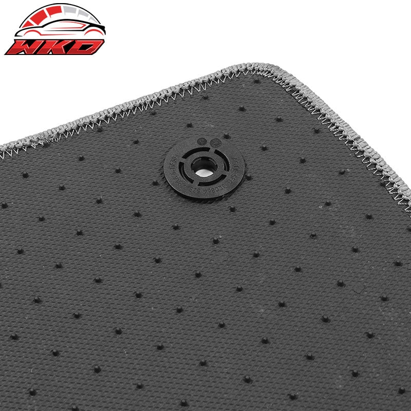 Fits 15-19 Ford Explorer Gray Nylon OE Fitment Floor Mats Carpets 4PC Set