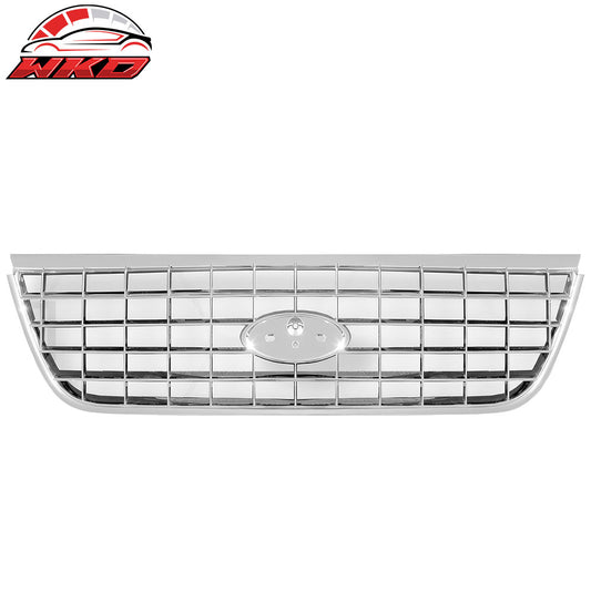 Wholesale 02-05 Ford Explorer OE Style Front Bumper Upper Grille Guard Chrome ABS