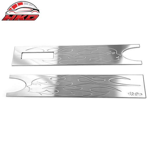 Wholesale For 2004-2008 Ford F-150 Billet Style Chrome Tailgate Flame Panel Applique Trim - Wikond Auto