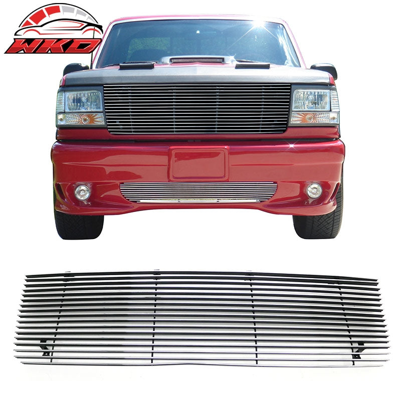 Wholesale 92-96 Ford F-150 & Bronco Front Bumper Upper Billet Grille Insert Assembly