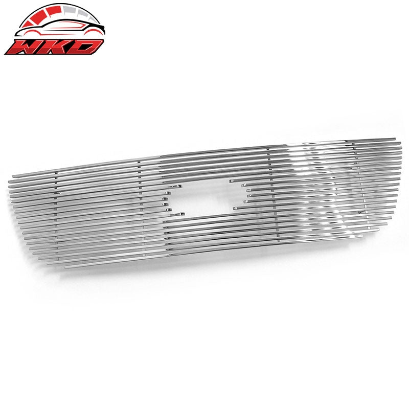 Fits 1999-2003 Ford F-150 Chrome Billet Style Front Upper Grille Stainless Steel