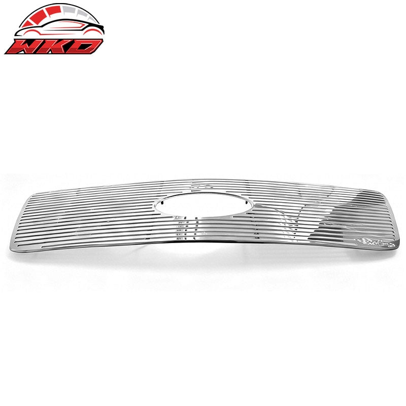 Wholesale 04-08 Ford F-150 Chrome Horizontal Style Front Bumper Upper Grille Grill