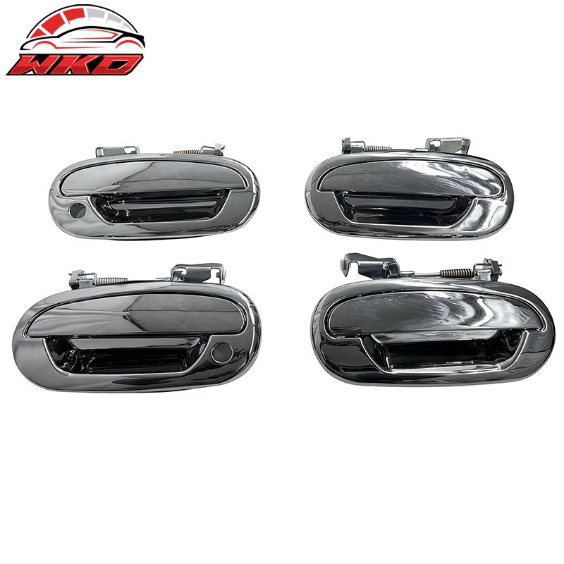 Wholesale For 97-03 Ford F-150 97-02 Expedition Chrome Door Handle Cover ABS w/ 2 Keyholes - Wikond Auto