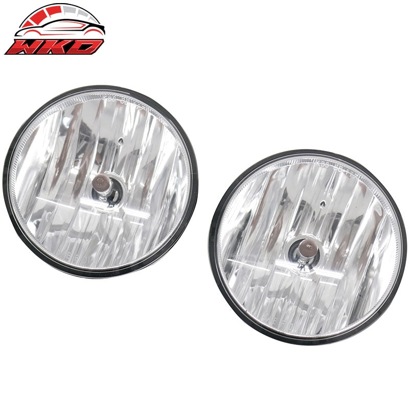 Fits 01-03 Ford F-150 & F-250 LD 03-05 Lincoln Aviator Fog Lights Clear Lens 2PC