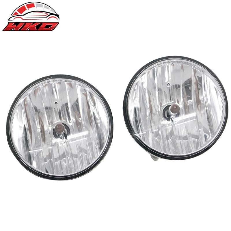 Fits 01-03 Ford F-150 & F-250 LD 03-05 Lincoln Aviator Fog Lights Clear Lens 2PC