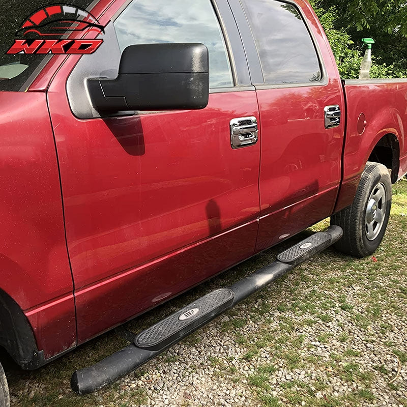Fits 04-14 Ford F-150 Front Rear Door Handle Cover W/ 1-Keyhole + KeyPad Chrome