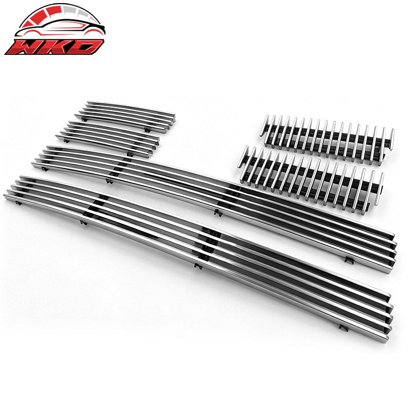 Wholesale For 2009-2014 Ford F-150 King Ranch Front Bumper Hood Grille Chrome Billet Style