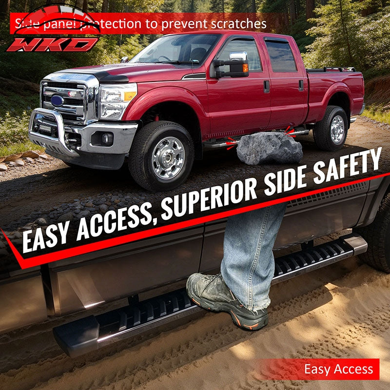 Fits 04-14 Ford F-150 SuperCab 6" OE Style Running Boards Side Step Nerf Bars