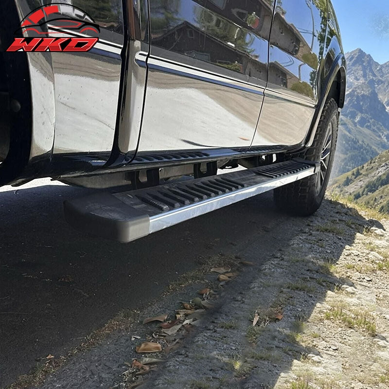 Wholesale 04-14 Ford F-150 SuperCrew Cab 6" OE Style Running Boards Side Step Bars - Wikond Auto