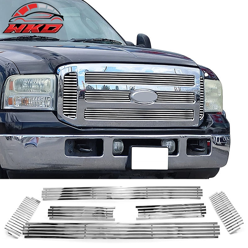 Wholesale 05-07 Ford F-250/F-350 Super Duty Billet Style Front Upper Grille Insert