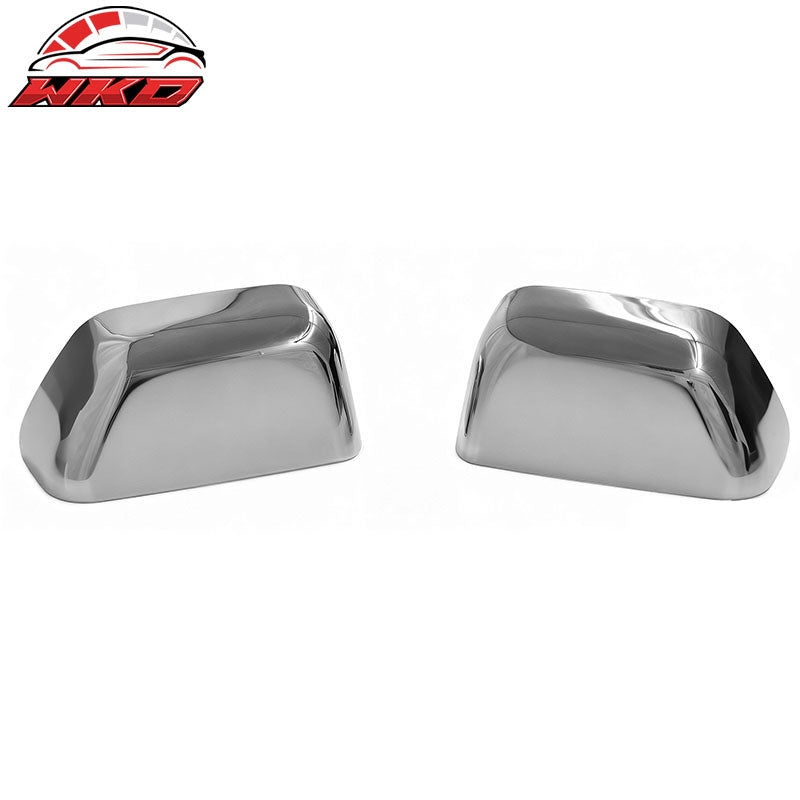 Wholesale 17-24 Ford F-250 F-350 Super Duty Chrome Mirror Covers Top Cap ABS Pair