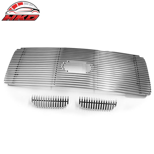 Wholesale Fits 1999-2004 Ford F-250 F-350 Super Duty Excursion Front Grille Chrome Billet