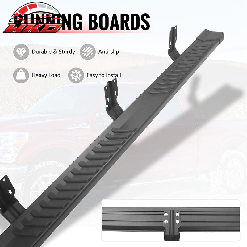 Fits 99-16 Ford F-250 F-350 Super Duty SuperCrew Cab 6" OE Style Running Boards