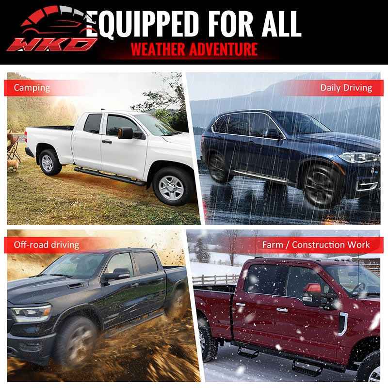 Fits 99-16 Ford F-250 F-350 Super Duty SuperCrew Cab 6" OE Style Running Boards