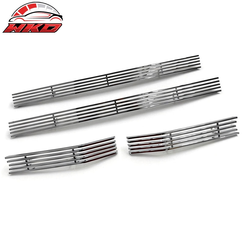 Fits 11-16 Ford F-250 Super Duty XL/Lariat/King Ranch Billet Style Chrome Grille