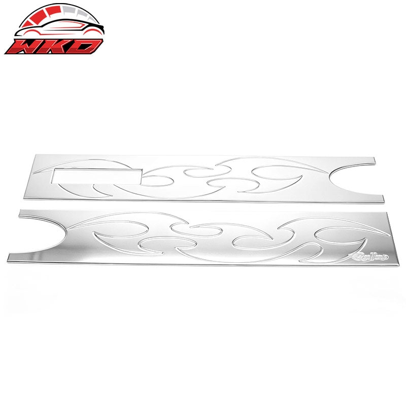 Wholesale 04-08 Ford F150 Pickup Billet Style Chrome Tailgate Rear Panel Applique 2PC - Wikond Auto