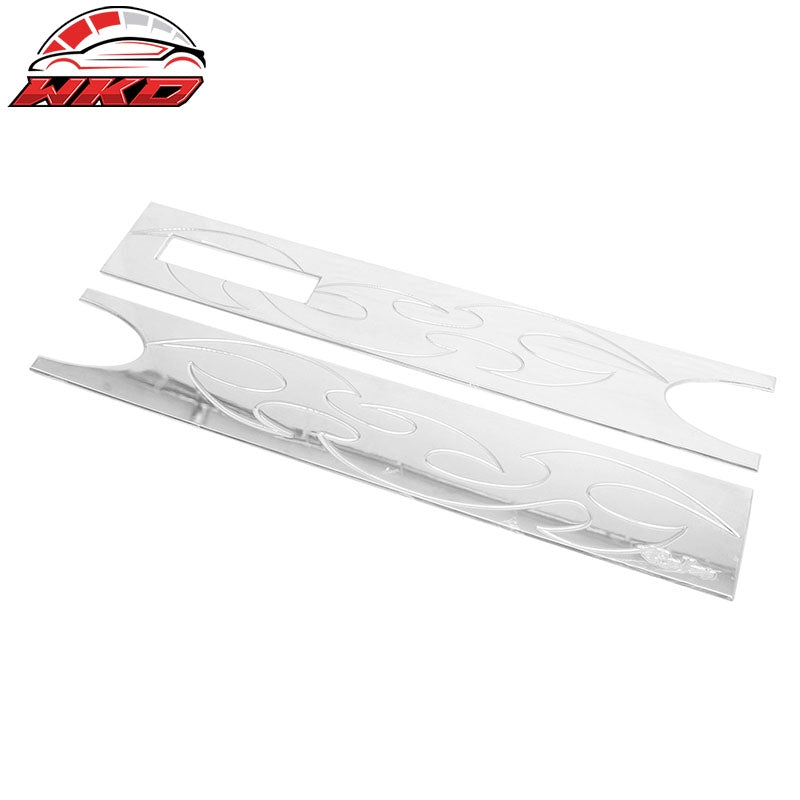 Wholesale 04-08 Ford F150 Pickup Billet Style Chrome Tailgate Rear Panel Applique 2PC - Wikond Auto