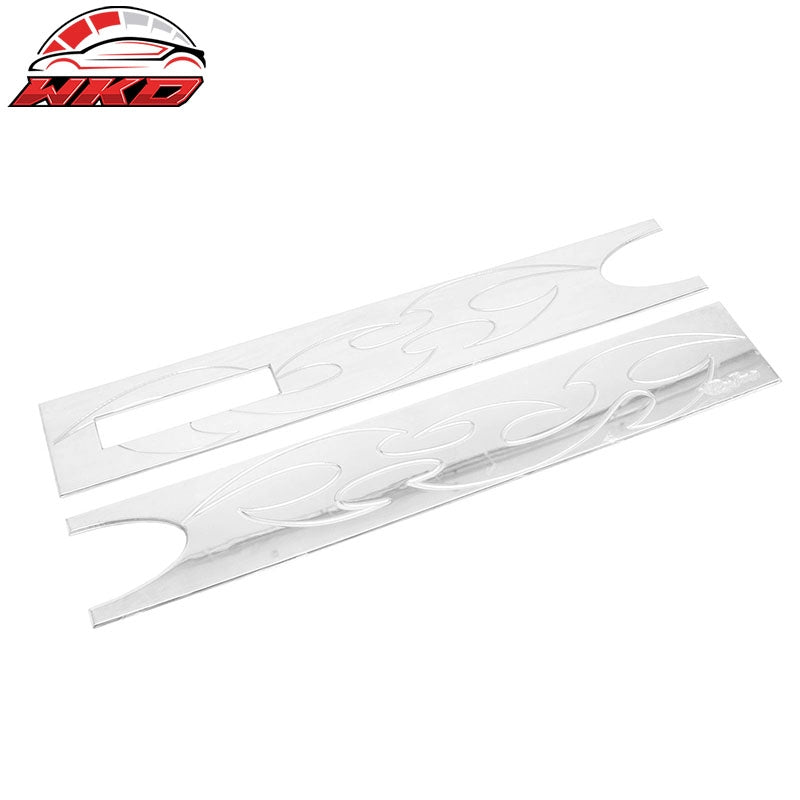 Wholesale 04-08 Ford F150 Pickup Billet Style Chrome Tailgate Rear Panel Applique 2PC - Wikond Auto