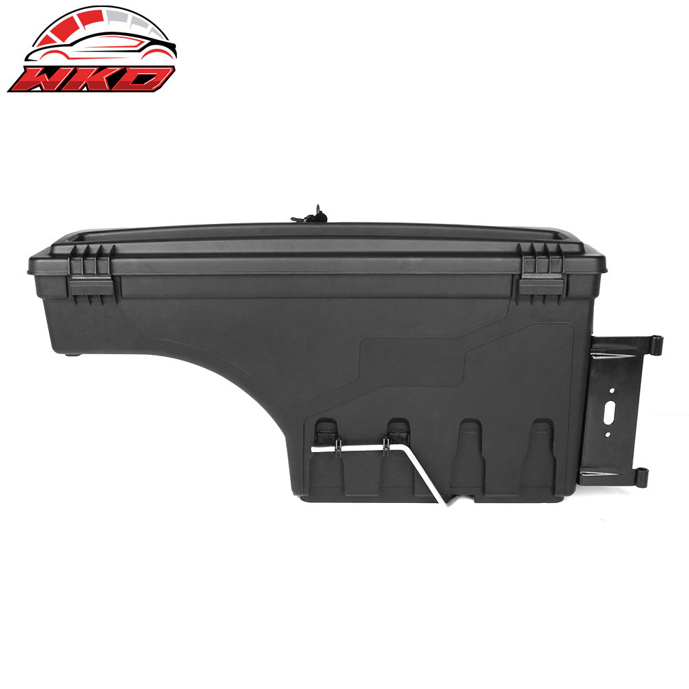 Fit 15-23 Ford F-150 Truck Bed Storage Box Toolbox Lockable Driver Left Side ABS