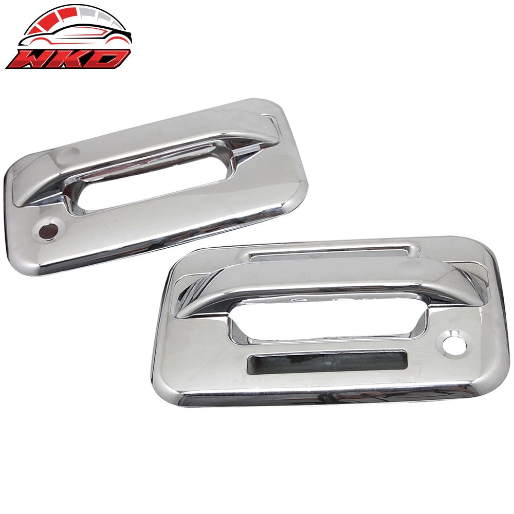 Wholesale 04-14 Ford F-150 2Dr Chrome ABS Door Handle Cover & Passenger Key Hole
