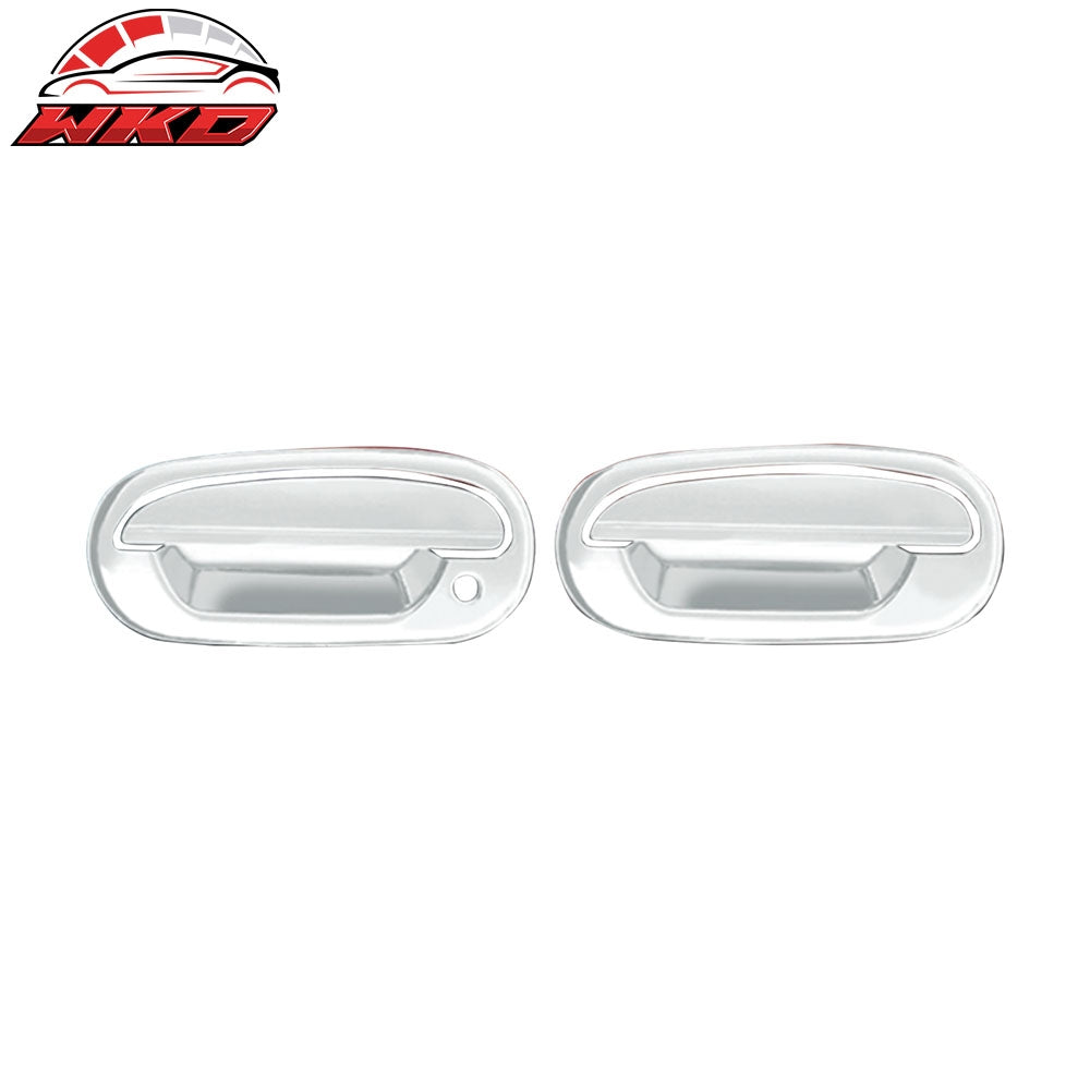 Wholesale 97-03 Ford F-150 2PCS Front Rear RH LH Door Handle Cover W/1-Keyhole Chrome