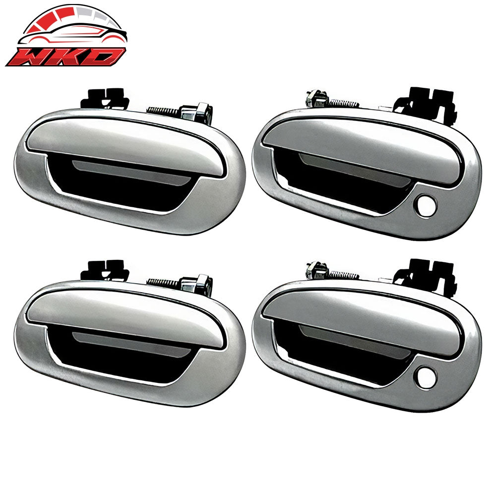 Wholesale 97-03 Ford F-150 2PCS Front Door Handle Cover Protector W/1-Keyhole Chrome