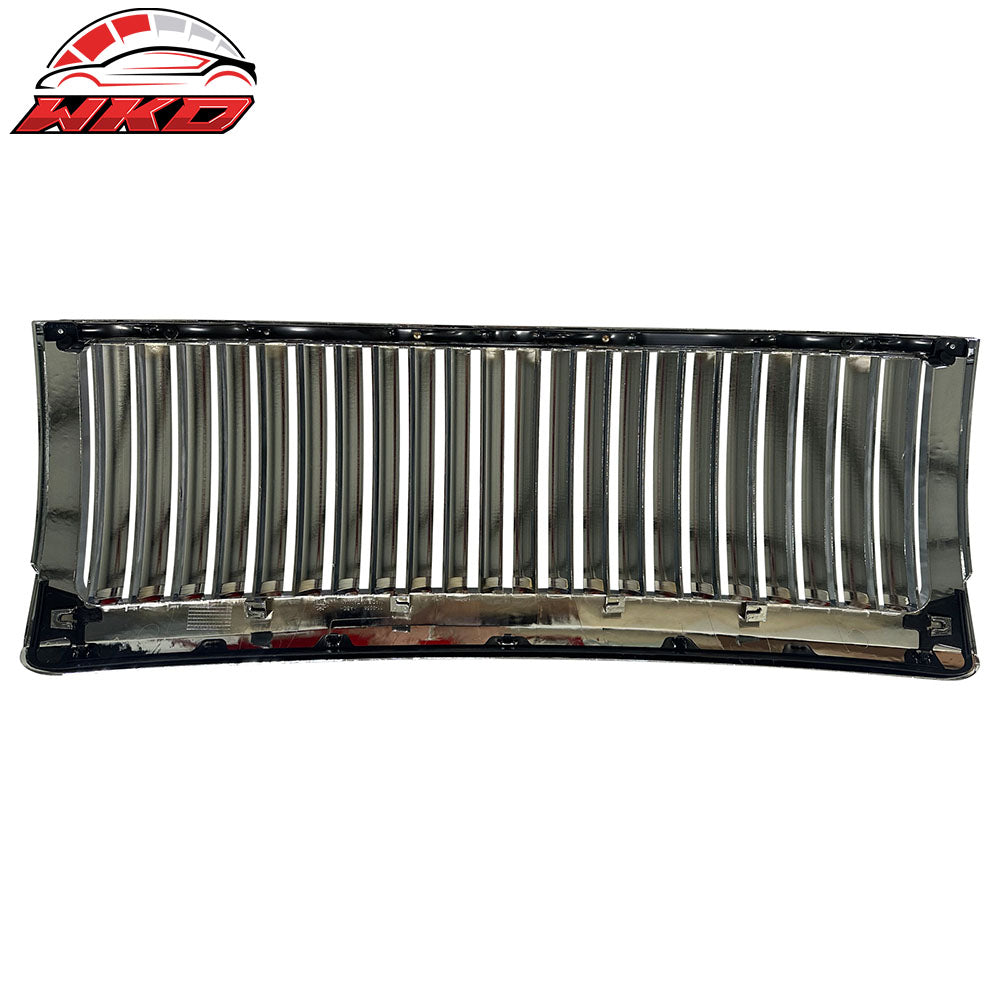 Fits 09-10 Ford F-150 F150 Front Bumper Upper Hood Grille Replacement ABS Chrome
