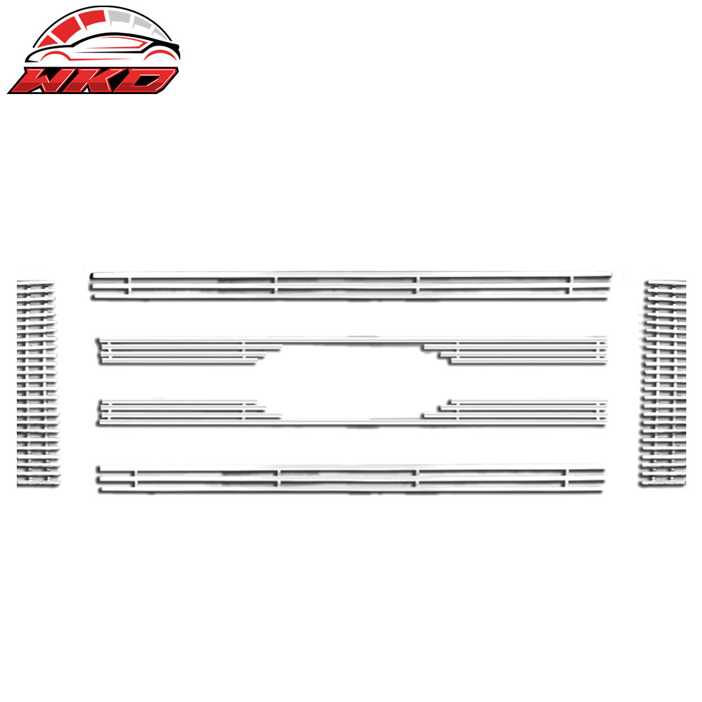 Wholesale 09-10 F-150 FX4 Lariat STX XL XLT Billet Stainless Steel Chrome Front Grille