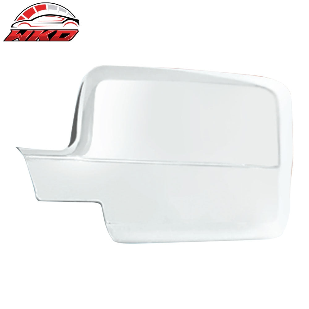 Wholesale 04-08 Ford F-150 F150 2PC Side Rearview Mirror Cover Cap Replacement Chrome
