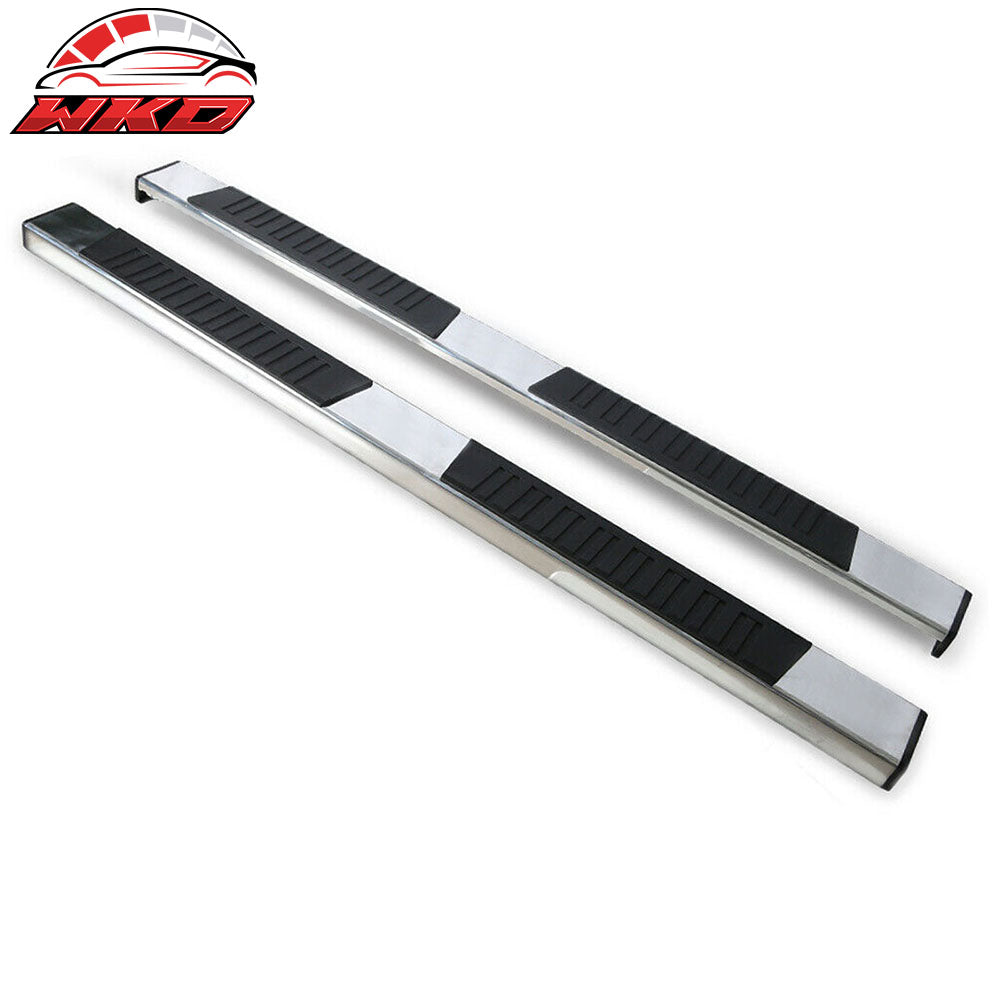 Fits 15-22 Ford F150 F250 F350 Super Cab 6" Side Step Nerf Bars Running Boards