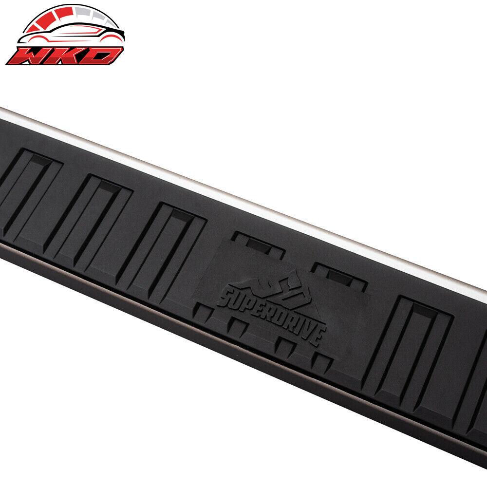 Fits 04-08 Ford F-150 Super Crew Cab 78" Running Boards Side Step Nerf Bar 2PCS