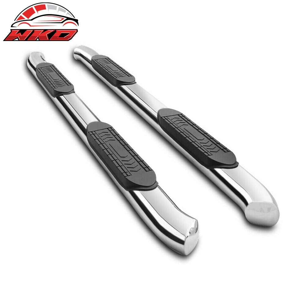 Wholesale 04-08 F-150 Super Cab 5in Oval Curved Side Step Nerf Bar Running Board 2PCS