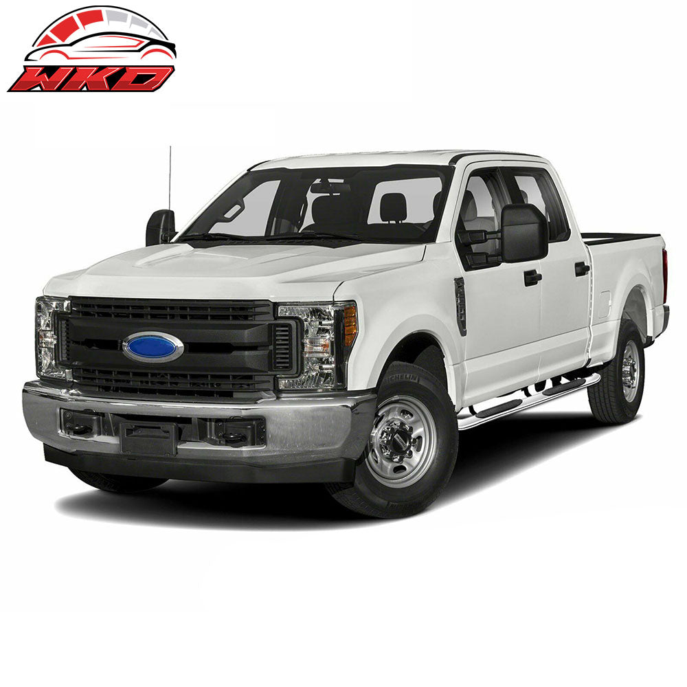 Fits 15-22 Ford F150 F250 350 Super Duty Crew Cab 5" Side Step Bar Running Board
