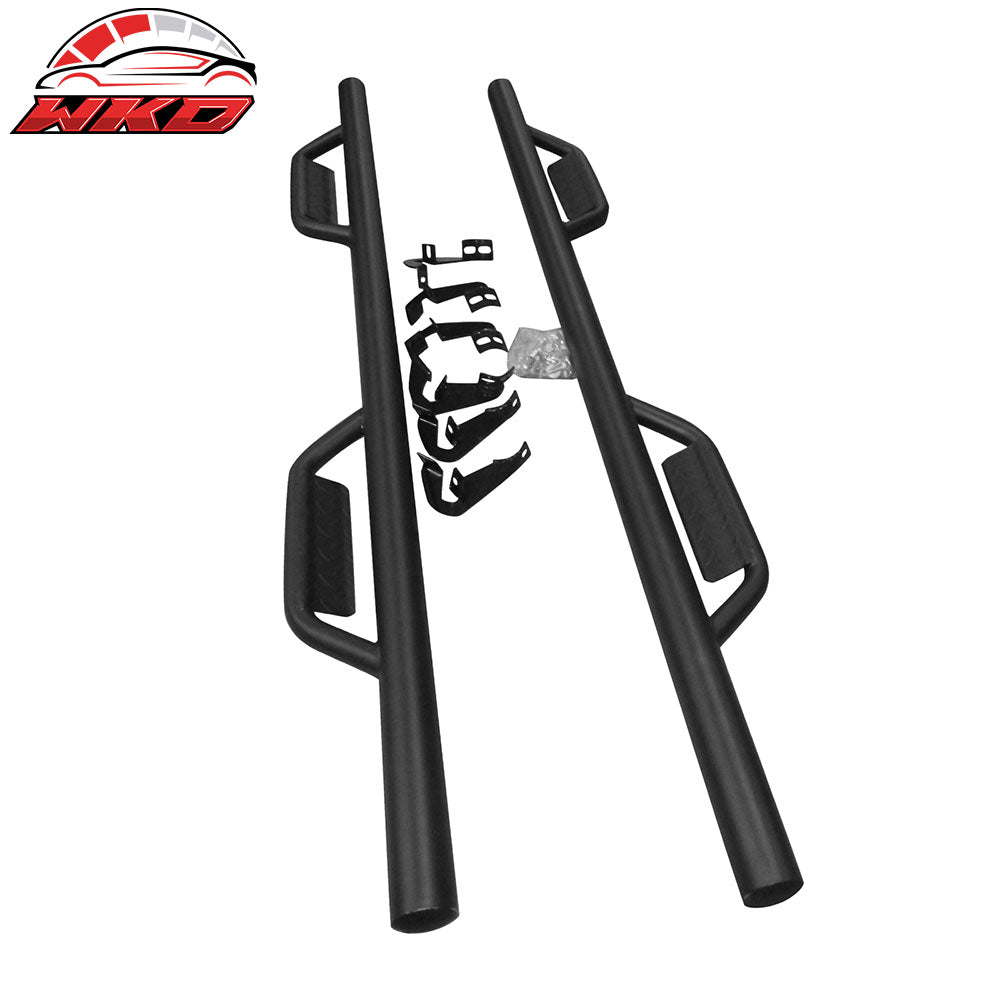 Fits 2009-2014 Ford F-150 Super Crew Cab 2PCS Running Boards Side Step Nerf Bars