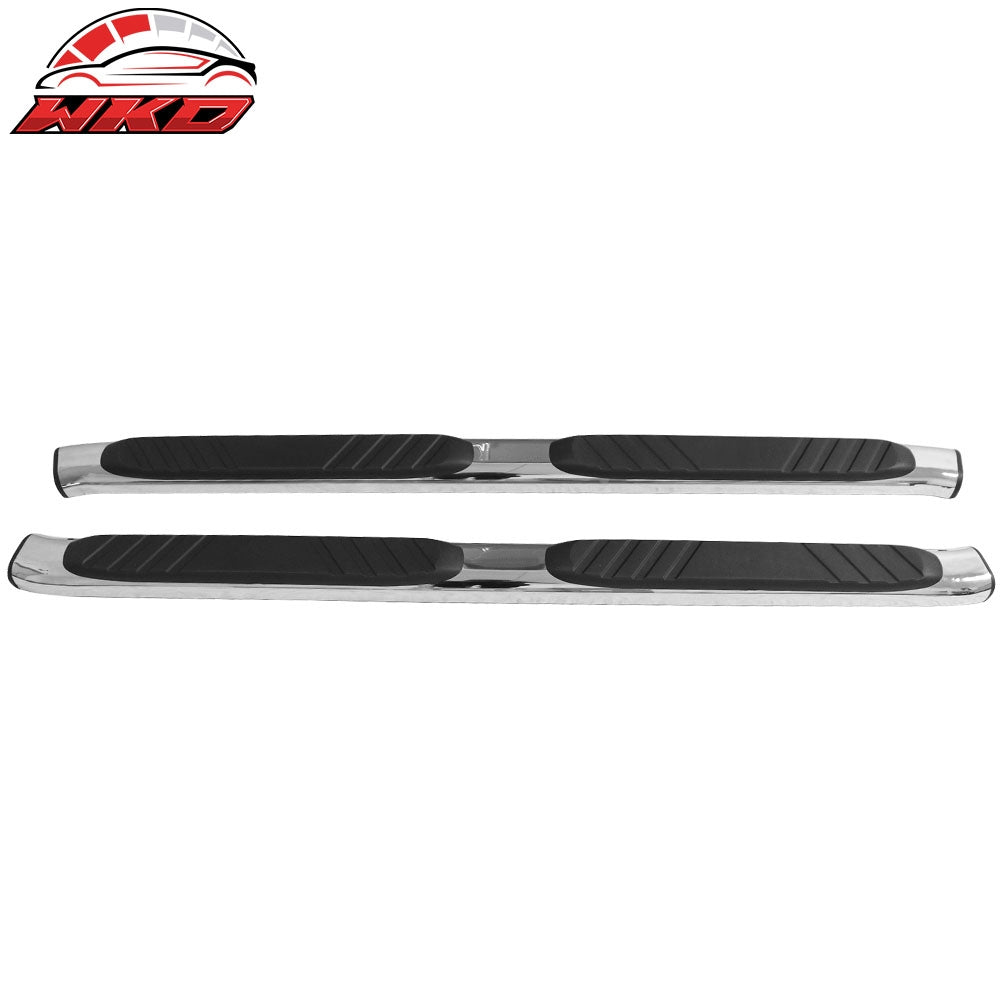 Wholesale 04-14 Ford F150 Crew Cab Oval OE Style 5" Running Board Side Step Nerf Bars