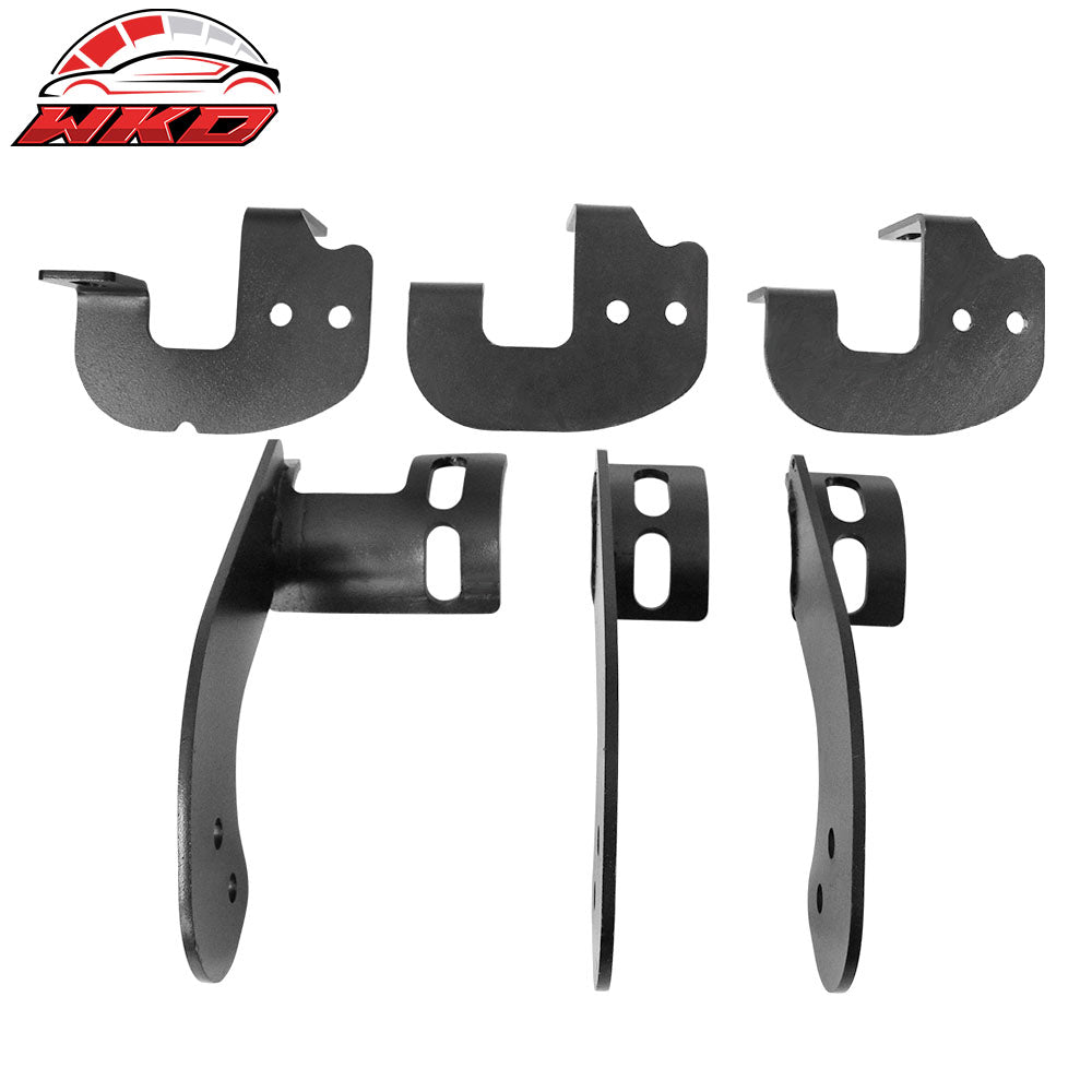 Fits 15-22 Ford F-150 SuperCrew Cab BCK Style Side Step Bars