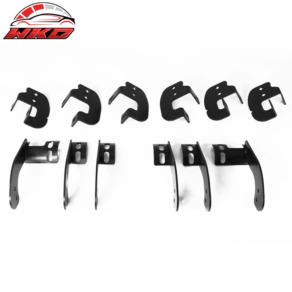 Fits 15-22 Ford F-150 SuperCrew Cab BCT Style Side Step Bars