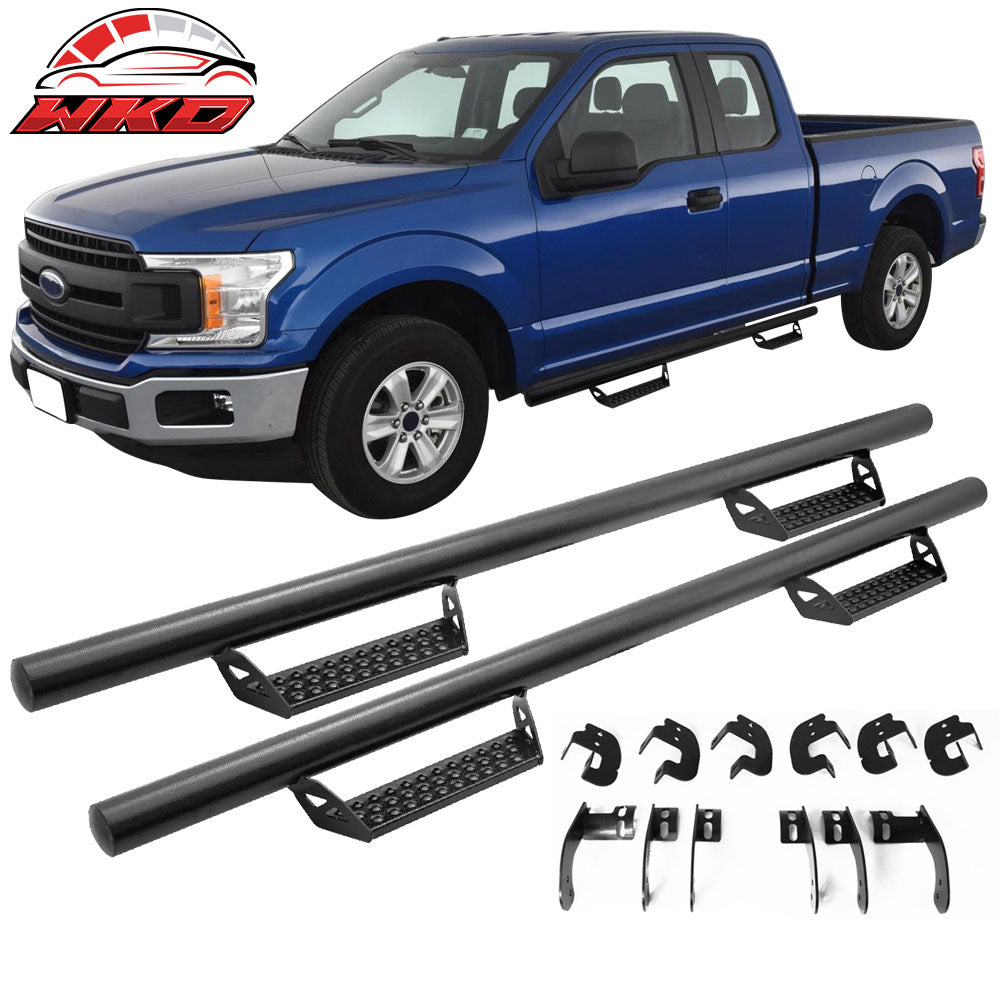 Fits 15-22 Ford F-150 Super Cab BCT Style Side Step Bars