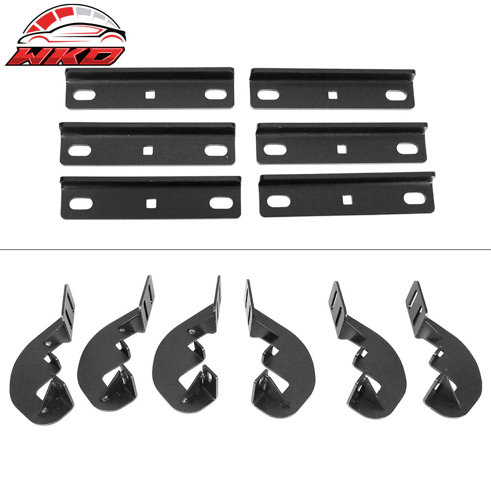 Fits 15-22 Ford F-150 SuperCrew Cab BZ Style Side Step Bars