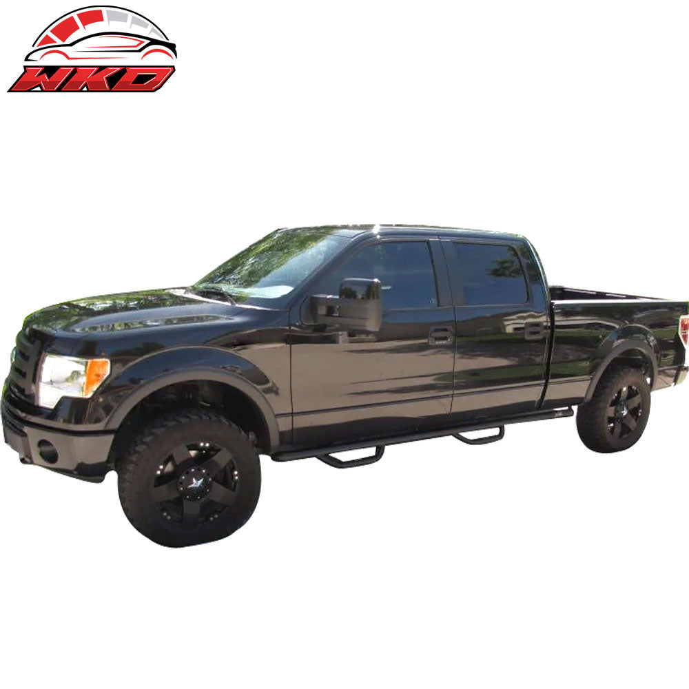 Fits 07-14 F150 Towing Mirrors Power Heated Turn Signal Puddle Light LH RH 2PC