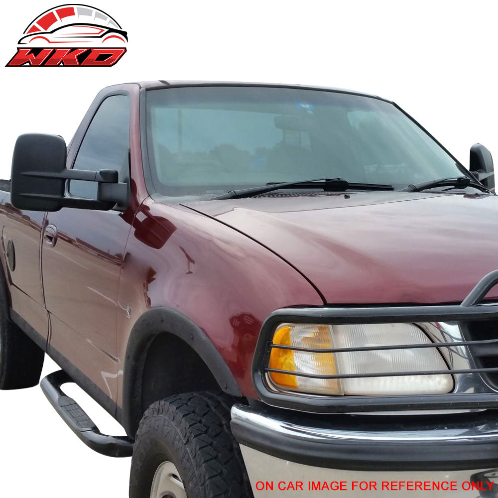 Fits 97-04 Ford F150/250 Side View Towing Tow Mirrors Power Non-Heated Pair 2PC