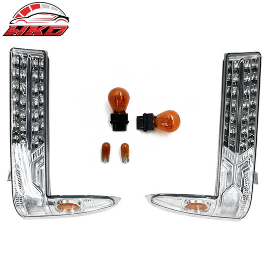 Wholesale 99-04 Ford F250/F350 Superduty Front Bumper LED Parking Lights Clear Lens