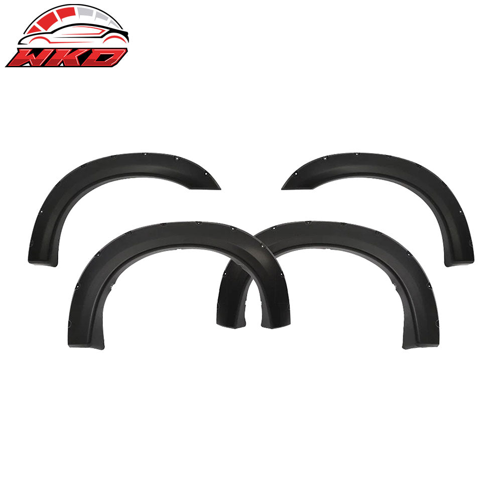 Wholesale 99-07 Ford F-250 F-350 Pocket Style Wheel Fender Flares Cover Smooth Black