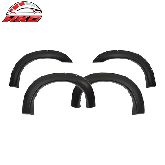 Wholesale 99-07 Ford F-250 F-350 Pocket Style Wheel Fender Flares Cover Smooth Black