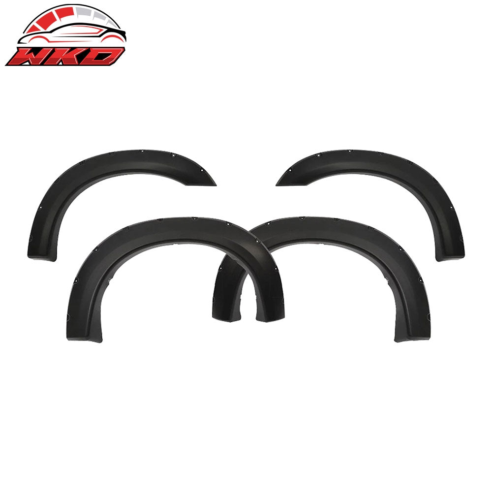 Wholesale 99-07 Ford F-250 F-350 Pocket Style Wheel Fender Flares Cover Smooth Black