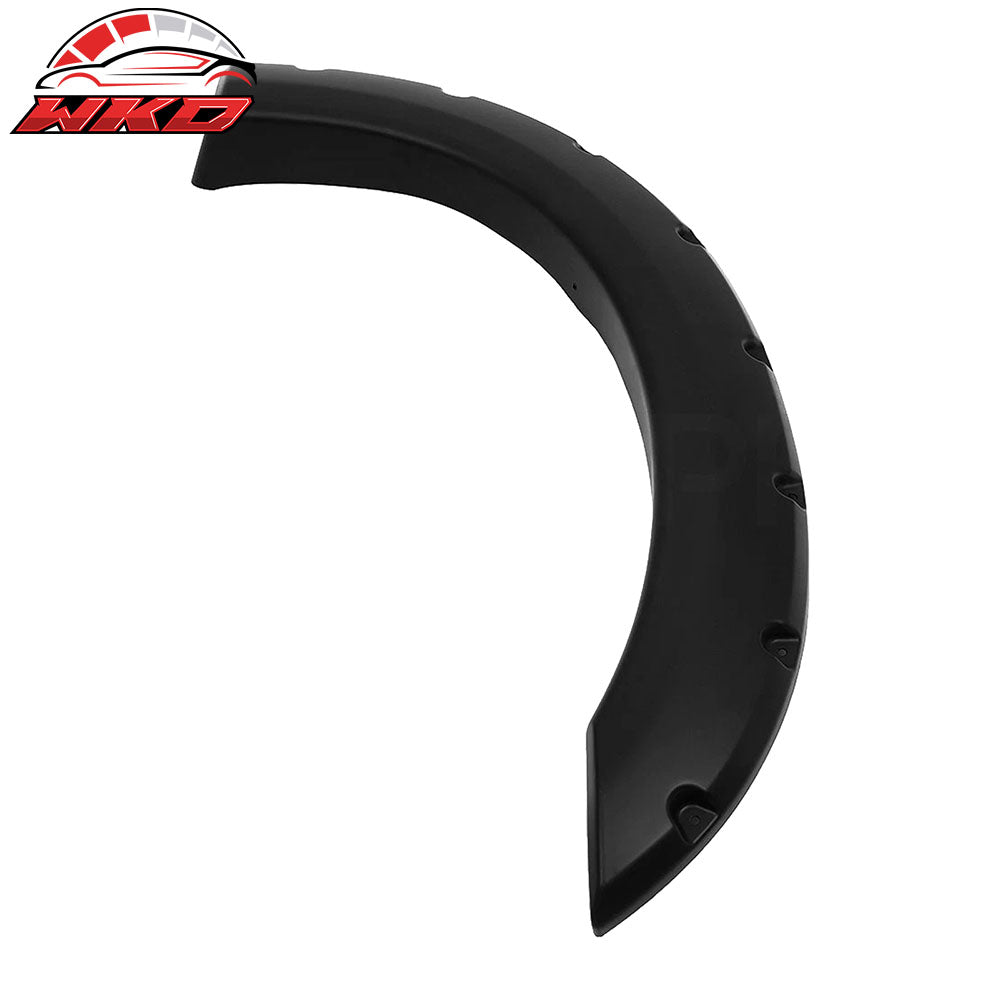 Fits 99-07 Ford F-250 F-350 Pocket Style Wheel Fender Flares Cover Smooth Black
