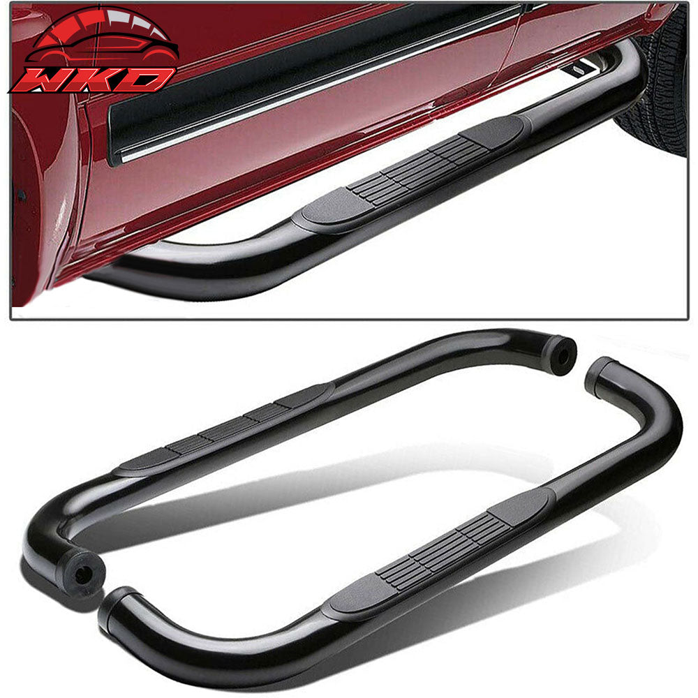 Fit 99-16 Ford F250/350/450/550 Super Duty Regular Cab 3" Running Board Nerf Bar
